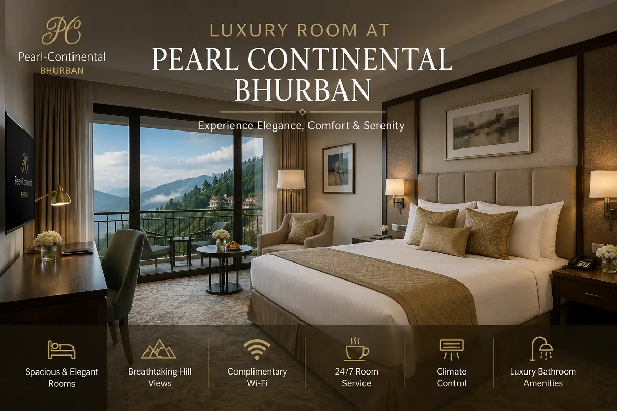 Luxury Room at Pearl Continental Bhurban