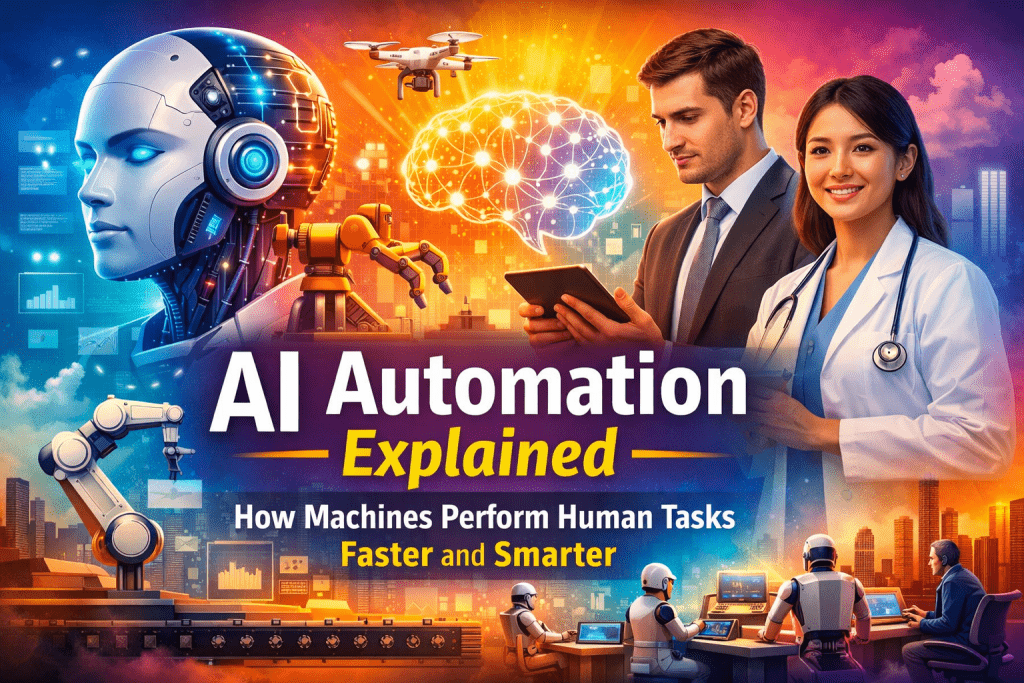 AI Automation Explained: How Machines Perform Human Tasks Faster and Smarter