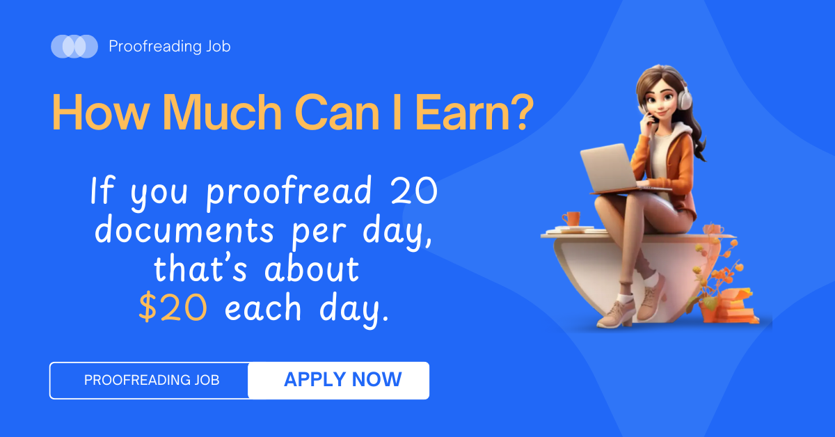 Proofreading Job