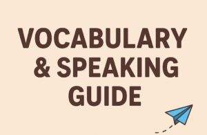 English Speaking Practice School & Learning Vocabulary for Class 3 Kids