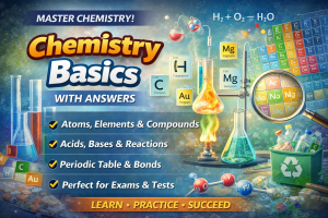 Chemistry Basics MCQs with Answers (100 Multiple Choice Questions)