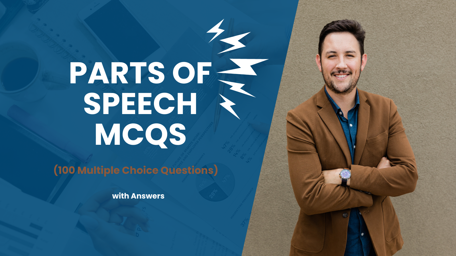 Parts of Speech MCQs with Answers (100 Multiple Choice Questions)