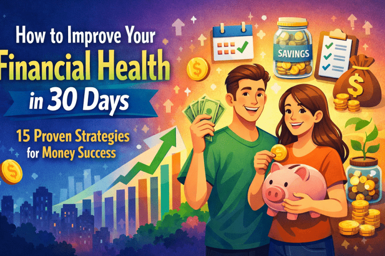 How to Improve Your Financial Health in 30 Days