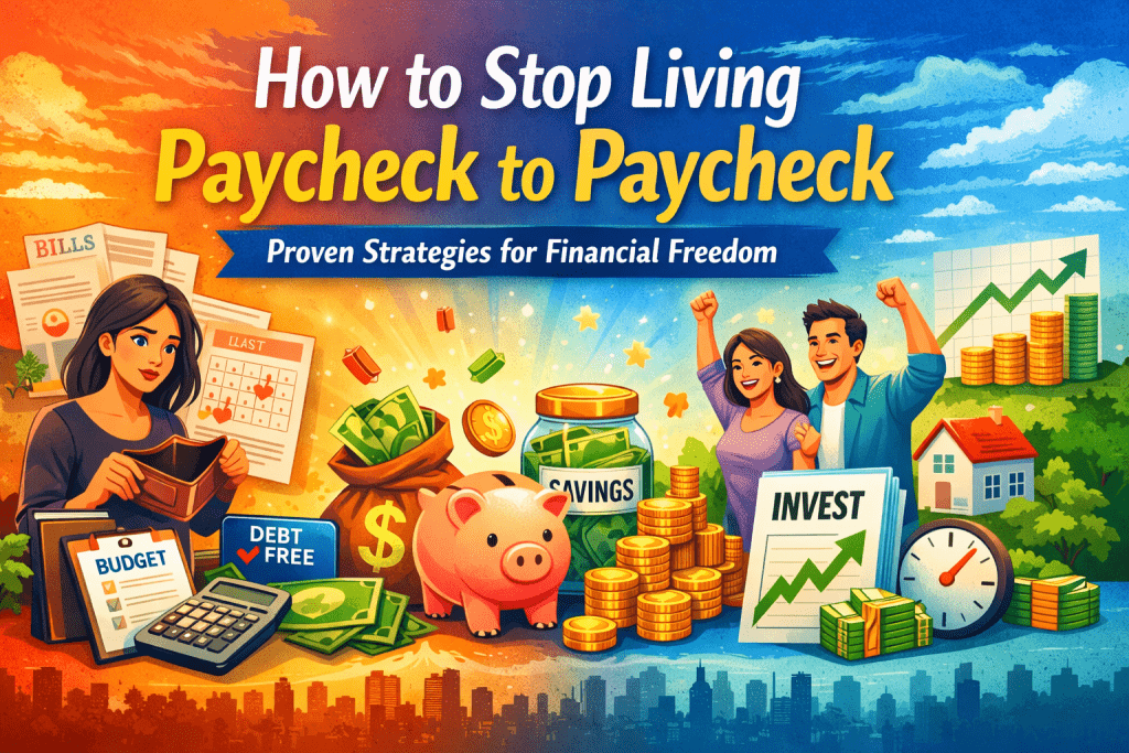 How to Stop Living Paycheck to Paycheck