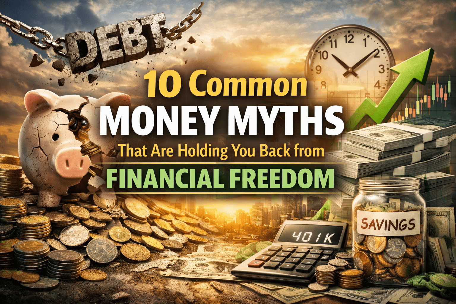 10 Common Money Myths That Are Holding You Back from Financial Freedom